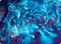 The Speed Demon Art Card - Art Series: Aetherdrift - Magic: The Gathering card