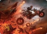 Gastal Blockbuster Art Card (Gold-Stamped Signature) - Art Series: Aetherdrift - Magic: The Gathering card