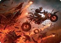 Gastal Blockbuster Art Card - Art Series: Aetherdrift - Magic: The Gathering card