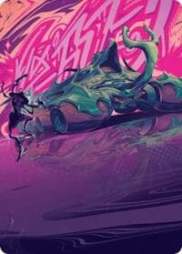 Earthrumbler Art Card - Art Series: Aetherdrift - Magic: The Gathering card