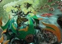 Aatchik, Emerald Radian Art Card (15/54) - Art Series: Aetherdrift - Magic: The Gathering card