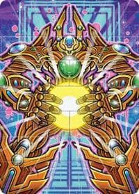 Brightglass Gearhulk Art Card - Art Series: Aetherdrift - Magic: The Gathering card