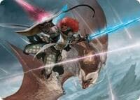 Caradora, Heart of Alacria Art Card (14/54) - Art Series: Aetherdrift - Magic: The Gathering card