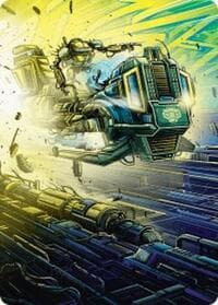 Guidelight Pathmaker Art Card - Art Series: Aetherdrift - Magic: The Gathering card