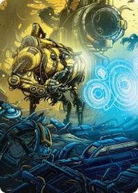 Mendicant Core, Guidelight Art Card (1/54) - Art Series: Aetherdrift - Magic: The Gathering card