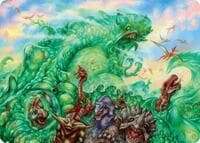 Mimeoplasm, Revered One Art Card - Art Series: Aetherdrift - Magic: The Gathering card