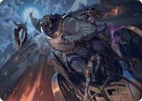 Zahur, Glory's Past Art Card - Art Series: Aetherdrift - Magic: The Gathering card