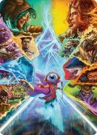 Start Your Engines! Art Card - Art Series: Aetherdrift - Magic: The Gathering card