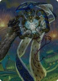 The Aetherspark Art Card - Art Series: Aetherdrift - Magic: The Gathering card