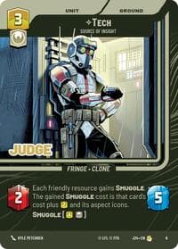 Tech - Source of Insight - Judge Promos - Star Wars: Unlimited card