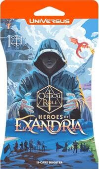 Critical Role: Heroes of Exandria Hanging Booster Pack - Critical Role: Heroes of Exandria - UniVersus card