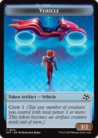 Vehicle // Pilot Double-Sided Token - Aetherdrift - Magic: The Gathering card