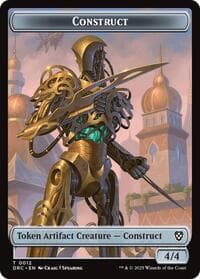 Construct // Nalaar Aetherjet Double-Sided Token - Commander: Aetherdrift - Magic: The Gathering card