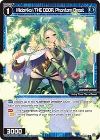 Midoriko//THE DOOR, Phantom Beast - Divisions DIVA - WIXOSS card