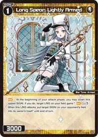 Long Spear, Lightly Armed - Divisions DIVA - WIXOSS card