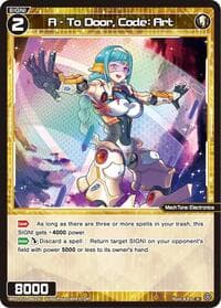 A - To Door, Code: Art - Divisions DIVA - WIXOSS card