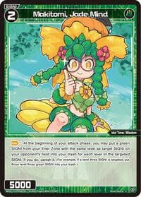 Makitomi, Jade Mind - Divisions DIVA - WIXOSS card
