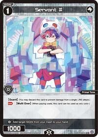 Servant # - Divisions DIVA - WIXOSS card