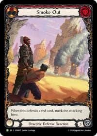 Smoke Out (Red) - GEM Pack 1 - Flesh and Blood TCG card