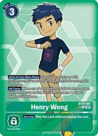 Henry Wong (Release Special Booster 2.5: Box Promotion Pack) - Release Special Booster 2.5 - Digimon Card Game card