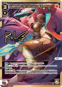 Liberator Ril, Memory of Freedom (LRP) - Divisions DIVA - WIXOSS card