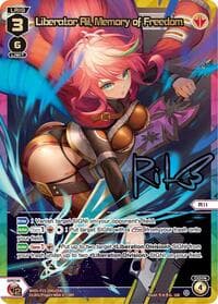 Liberator Ril, Memory of Freedom (UR) - Divisions DIVA - WIXOSS card