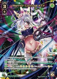 Warrior Carnival #T# (UR) - Divisions DIVA - WIXOSS card