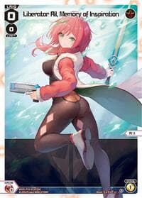Liberator Ril, Memory of Inspiration (Parallel) - Divisions DIVA - WIXOSS card