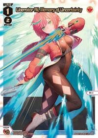 Liberator Ril, Memory of Uncertainty (LR) - Divisions DIVA - WIXOSS card