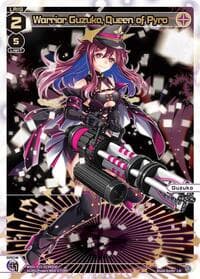 Warrior Guzuko, Queen of Pyro (LR) - Divisions DIVA - WIXOSS card