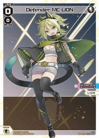 Defender MC LION (Parallel) - Divisions DIVA - WIXOSS card