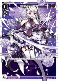 Alfou Sword (Parallel) - Divisions DIVA - WIXOSS card