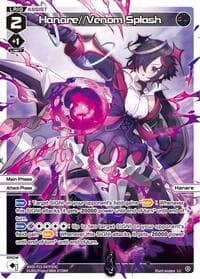 Hanare//Venom Splash (Parallel) - Divisions DIVA - WIXOSS card