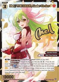 Mel//THE DOOR, Code: Order (SRP) - Divisions DIVA - WIXOSS card