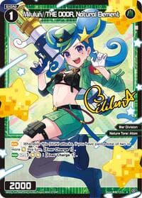 Milulun//THE DOOR, Natural Element (Parallel) - Divisions DIVA - WIXOSS card