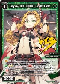 Layla//THE DOOR, Code : Ride (Parallel) - Divisions DIVA - WIXOSS card