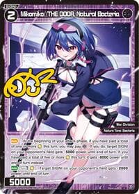 Mikomiko//THE DOOR, Natural Bacteria (Parallel) - Divisions DIVA - WIXOSS card