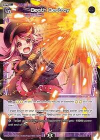 Death Destroy (Parallel) - Divisions DIVA - WIXOSS card