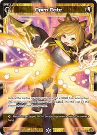 Open Gate (Parallel) - Divisions DIVA - WIXOSS card