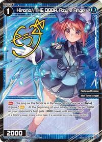Hirana//THE DOOR, Azure Angel (Parallel) - Divisions DIVA - WIXOSS card