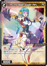 A - To Door, Code: Art (Parallel) - Divisions DIVA - WIXOSS card