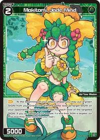 Makitomi, Jade Mind (Parallel) - Divisions DIVA - WIXOSS card