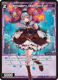Demogorn, Doomed Evil (Parallel) - Divisions DIVA - WIXOSS card