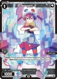 Servant # (Parallel) - Divisions DIVA - WIXOSS card