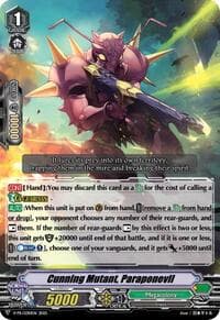 Cunning Mutant, Paraponevil - V Promo Cards - Cardfight Vanguard card