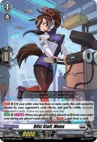 Blitz Staff, Muna (D-PR/735EN) - D Promo Cards - Cardfight Vanguard card