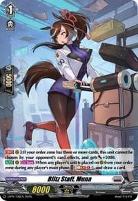 Blitz Staff, Muna (D-PR/736EN) (Foil) - D Promo Cards - Cardfight Vanguard card