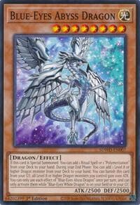 Blue-Eyes Abyss Dragon - Structure Deck: Blue-Eyes White Destiny - YuGiOh card
