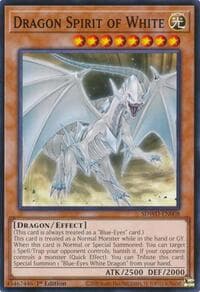 Dragon Spirit of White - Structure Deck: Blue-Eyes White Destiny - YuGiOh card