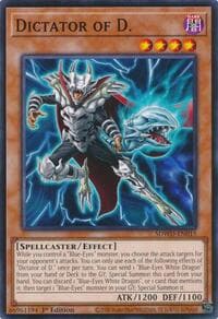 Dictator of D. - Structure Deck: Blue-Eyes White Destiny - YuGiOh card